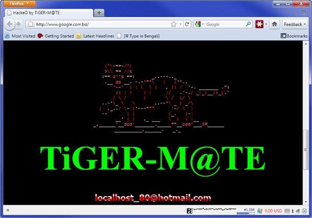 google hacked